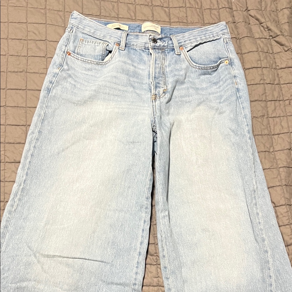 Light Wash Women's Jeans - wide leg